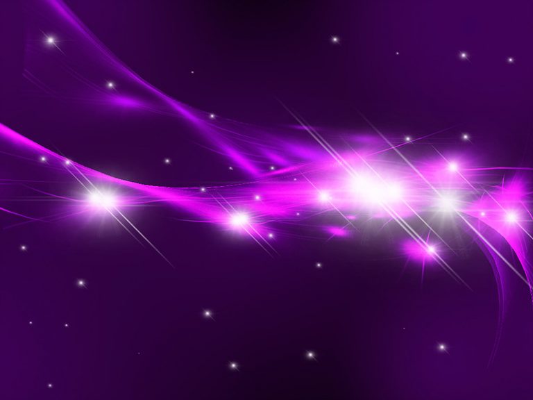 Violet color lights